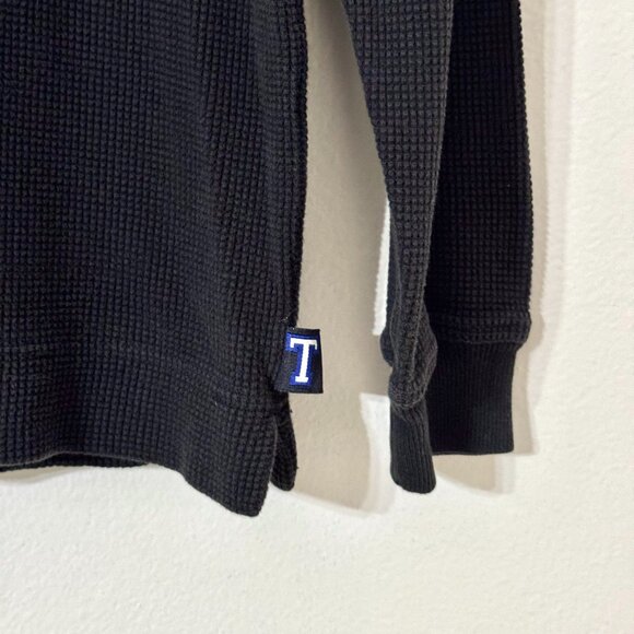 Vtg Disney Store Winnie the Pooh Tigger Waffle Henley Shirt Contrast Collar - Picture 7 of 16